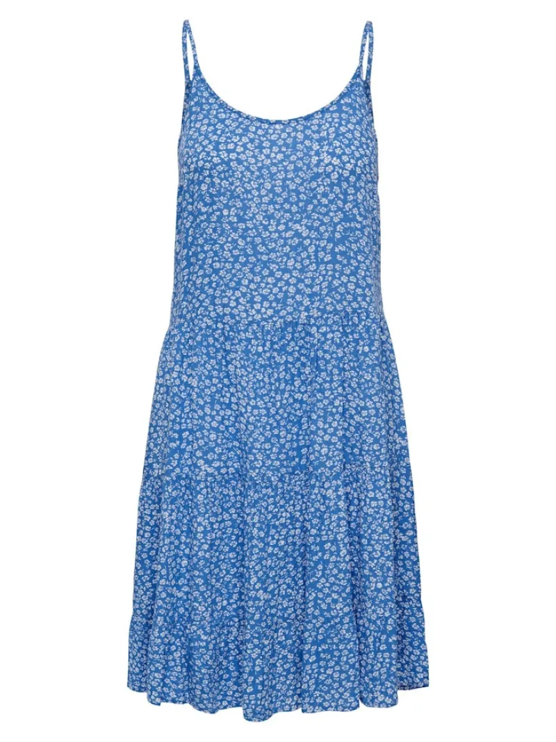 Only Kleider*ONLMAJ LIFE S/L AOP SHORT DRESS WVN NOOS Marina
