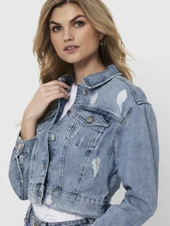 Only Jacken*ONLMALIBU LS DNM JACKET BJ157 NOOS Medium Blue Denim