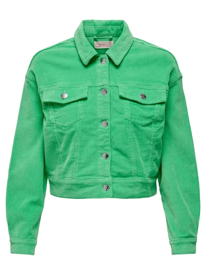 Only Jacken*ONLMALIBU-GLOBAL L/S CORD JACKET CC PNT Spring Bud