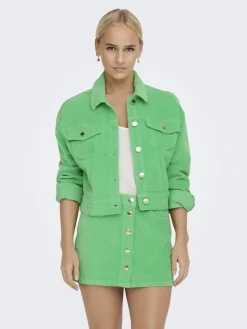 Only Jacken*ONLMALIBU-GLOBAL L/S CORD JACKET CC PNT Spring Bud