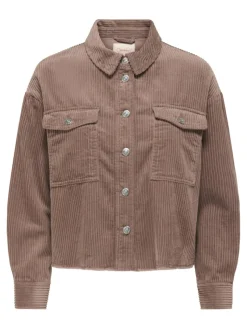 Only Jacken*ONLMARINA-ENY LIFE L/S CORD JACKET PNT myristica