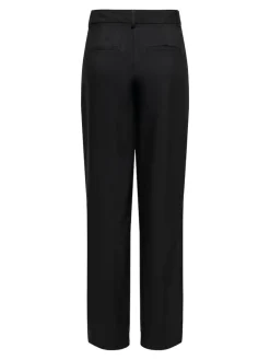Only Hosen*ONLMATHILDE HW WIDE PANT TLR NOOS Black