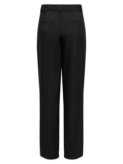 Only Hosen*ONLMATHILDE HW WIDE PANT TLR NOOS Black