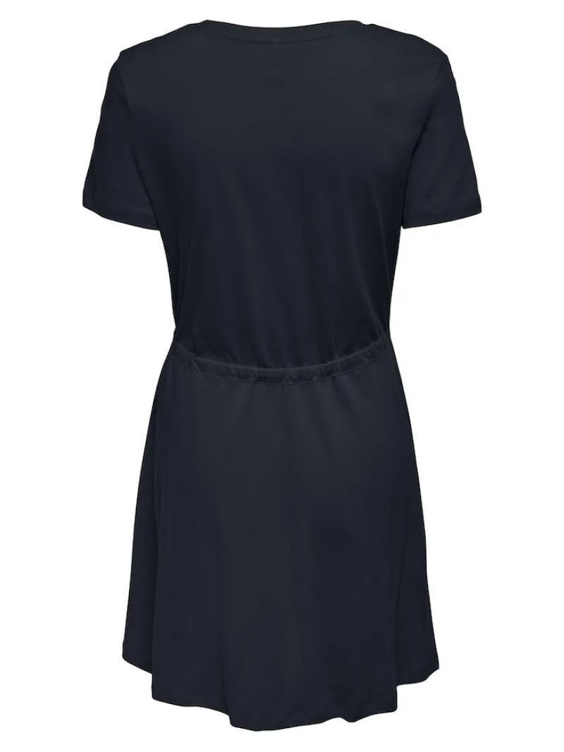 Only Kleider*ONLMAY S/S V-NECK SHORT DRESS JRS NOOS dunkelblau1