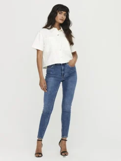 Only Jeans*ONLMILA HW SK ANK DNM BJ13994 NOOS Medium Blue Denim