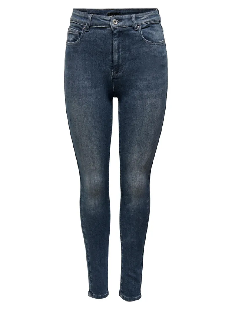 Only Jeans*ONLMILA HW SK ANK DNM BJ407 NOOS blue black denim
