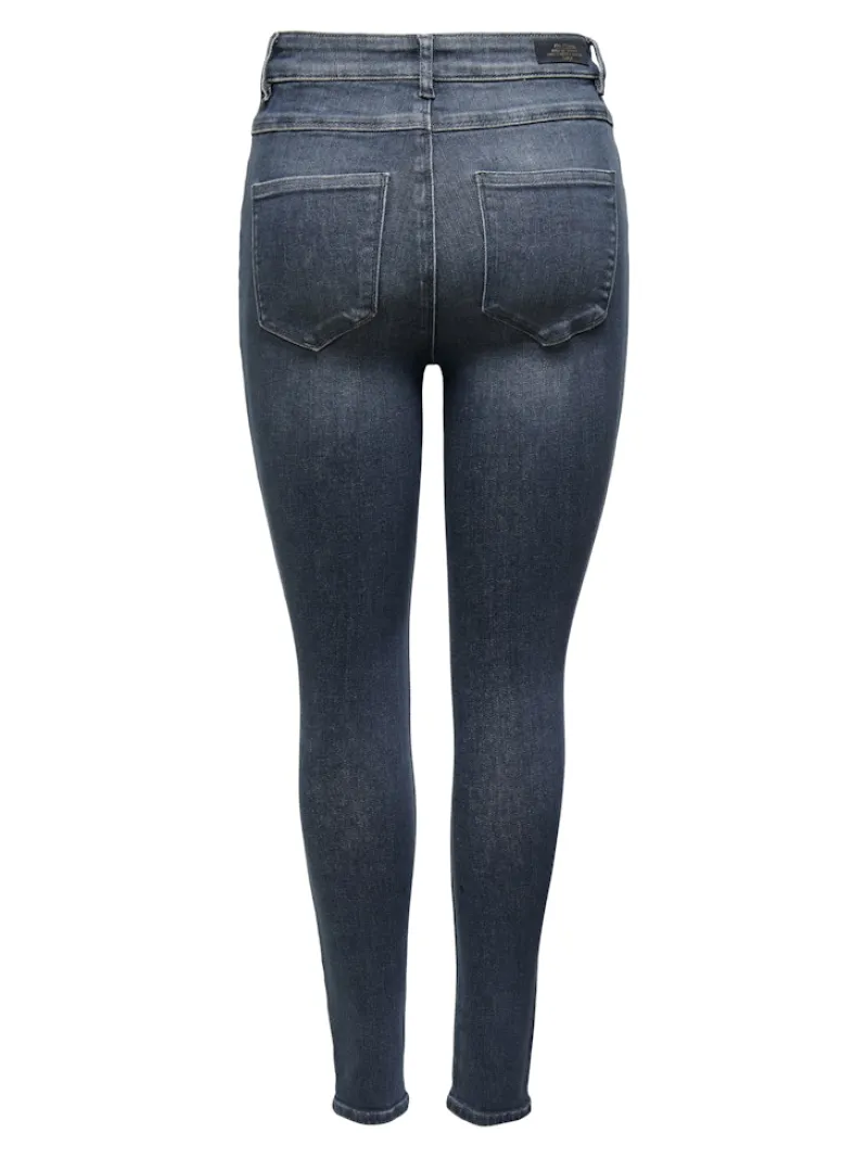 Only Jeans*ONLMILA HW SK ANK DNM BJ407 NOOS blue black denim