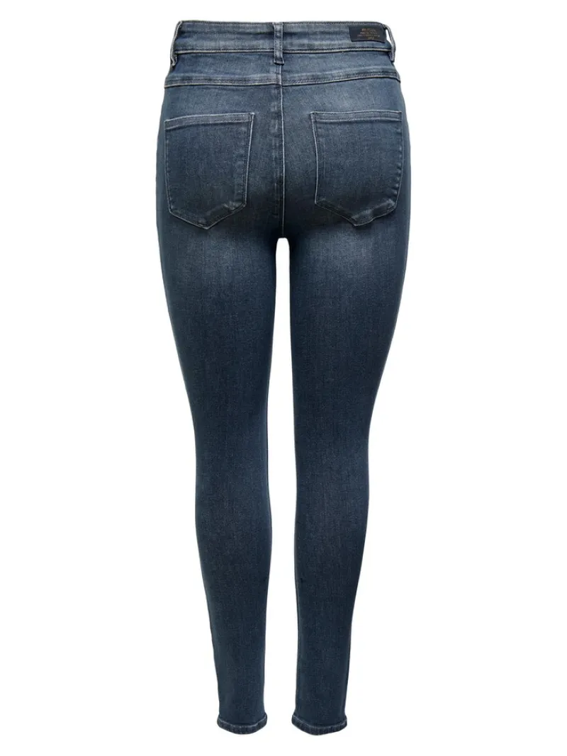 Only Jeans*ONLMILA HW SK ANK DNM BJ407 NOOS blue black denim