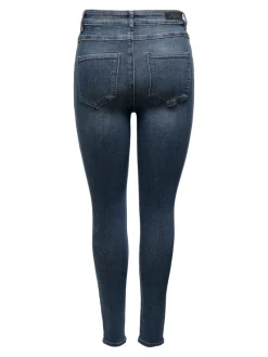 Only Jeans*ONLMILA HW SK ANK DNM BJ407 NOOS blue black denim