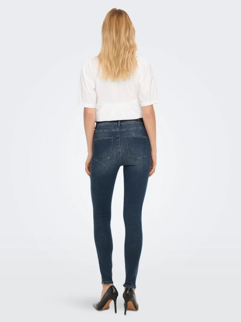 Only Jeans*ONLMILA HW SK ANK DNM BJ407 NOOS blue black denim