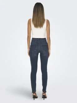 Only Jeans*ONLMILA HW SK ANK DNM BJ407 NOOS blue black denim
