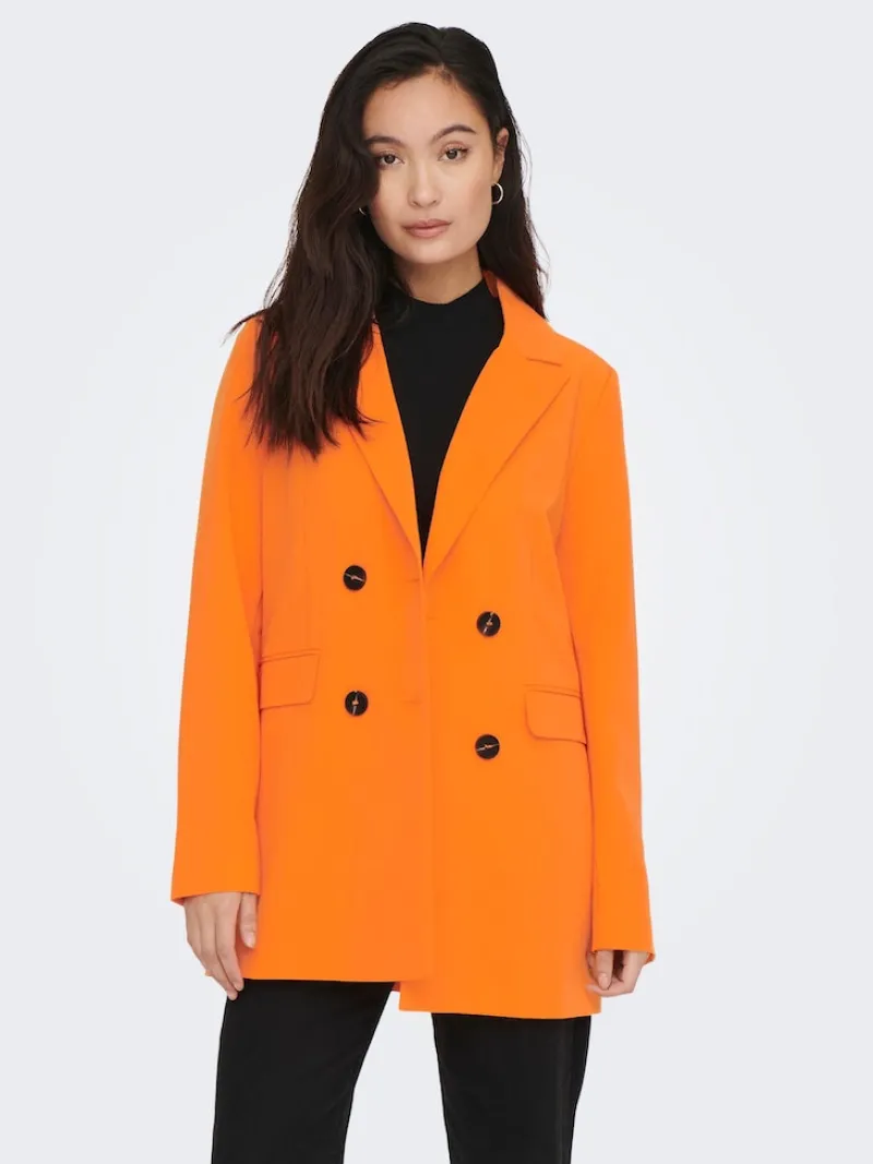 Only Jacken*ONLMILA MILI BLAZER CC OTW Tangelo