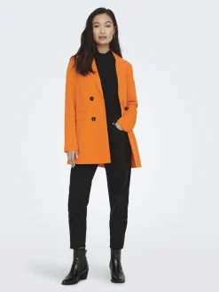Only Jacken*ONLMILA MILI BLAZER CC OTW Tangelo