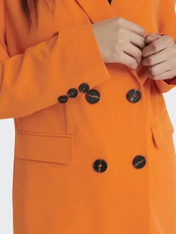 Only Jacken*ONLMILA MILI BLAZER CC OTW Tangelo