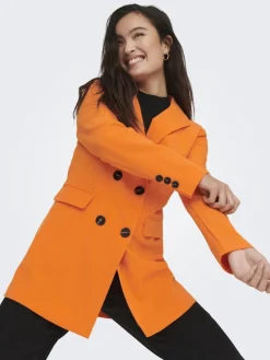 Only Jacken*ONLMILA MILI BLAZER CC OTW Tangelo