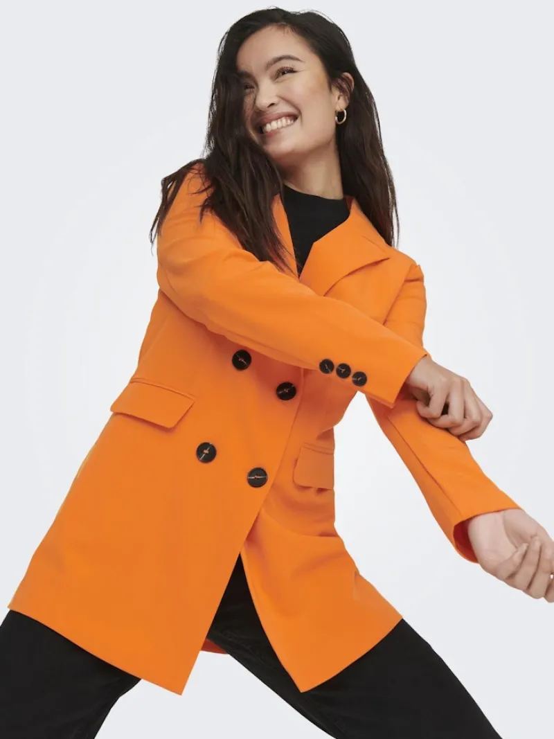 Only Jacken*ONLMILA MILI BLAZER CC OTW Tangelo