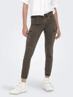 Only Hosen*ONLMISSOURI REG ANK CARGO PNT NOOS dunkelgrau1