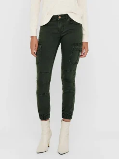 Only Hosen*ONLMISSOURI REG ANK CARGO PNT NOOS dunkelgrün2