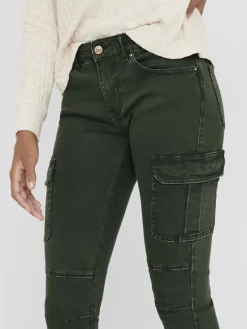 Only Hosen*ONLMISSOURI REG ANK CARGO PNT NOOS dunkelgrün2