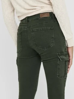 Only Hosen*ONLMISSOURI REG ANK CARGO PNT NOOS dunkelgrün2