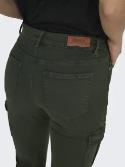 Only Hosen*ONLMISSOURI REG ANK CARGO PNT NOOS dunkelgrün2