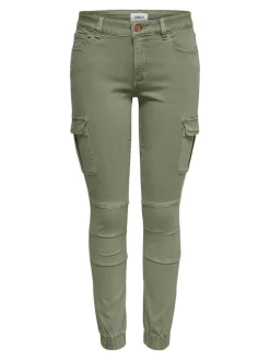 Only Hosen*ONLMISSOURI REG ANK CARGO PNT NOOS dunkelgrün1