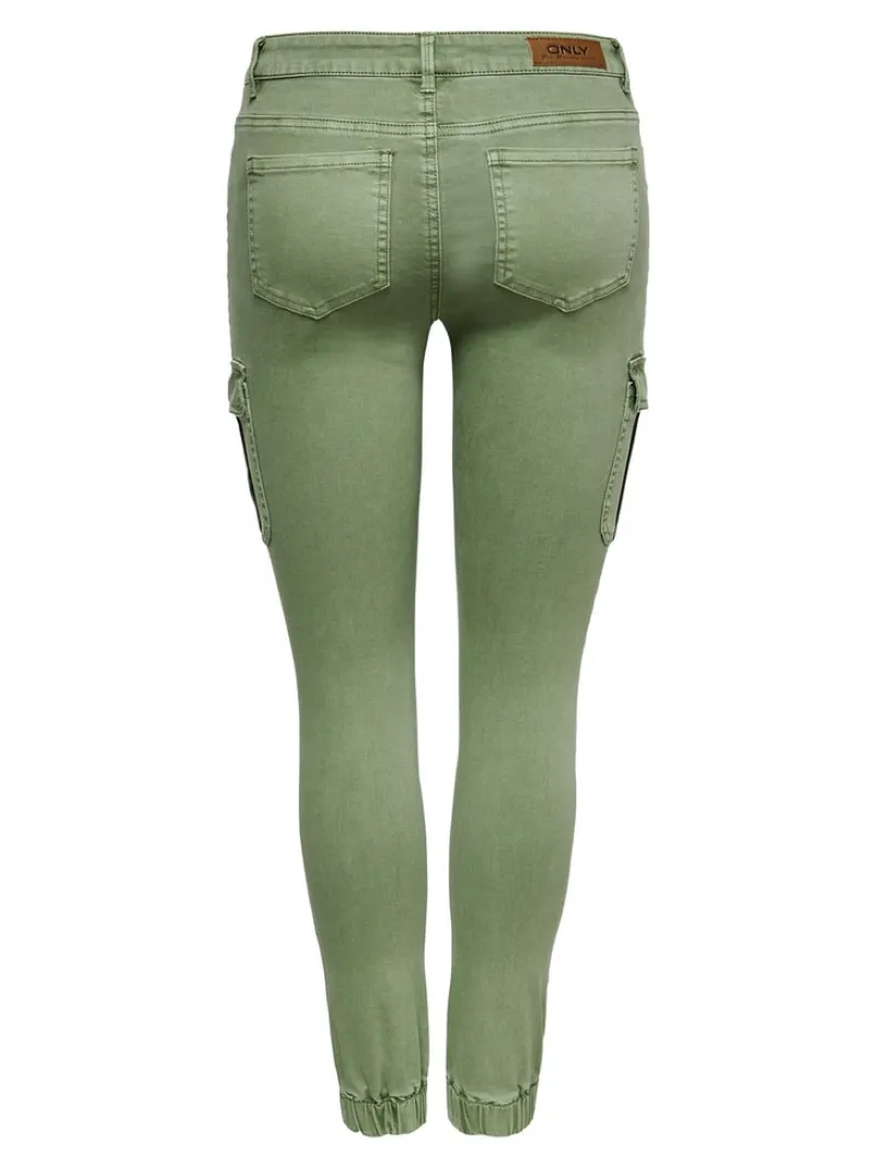 Only Hosen*ONLMISSOURI REG ANK CARGO PNT NOOS dunkelgrün1