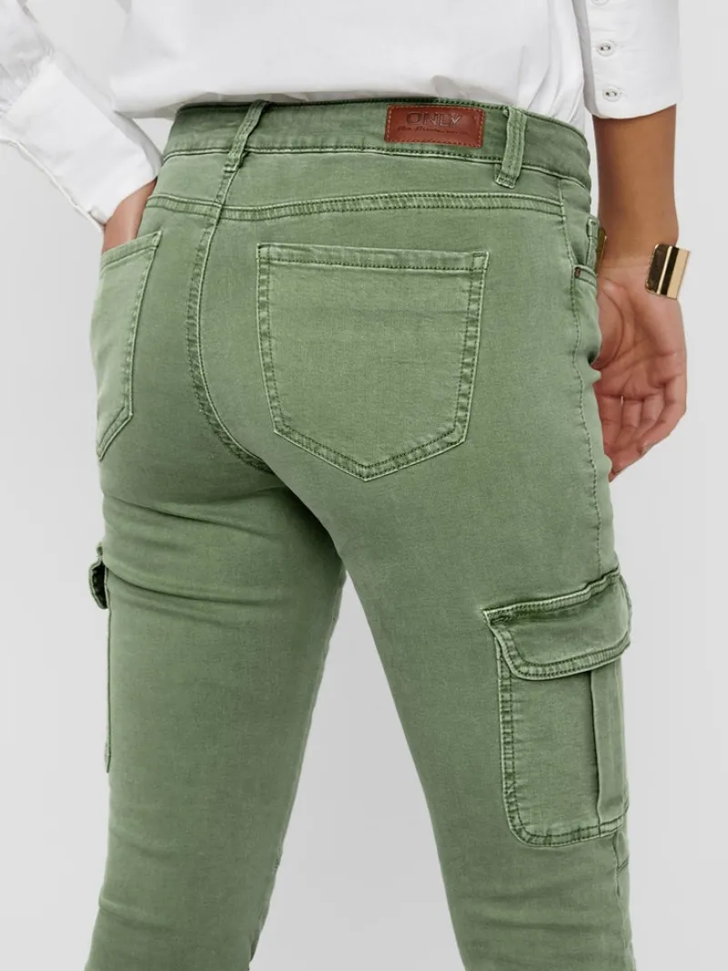 Only Hosen*ONLMISSOURI REG ANK CARGO PNT NOOS dunkelgrün1