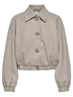 Only Jacken*ONLNANCY LIFE COLLAR JACKET CC OTW Simply Taupe