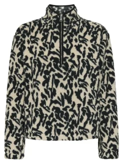 Only Pullover & Sweatshirts*ONLNEW DALLAS L/S HIGHNECK ZIP SWT NOOS Black