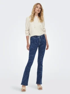 Only Pullover & Sweatshirts*ONLNEW TESSA LS HOOD DETAIL PUL NOOS KNT hellgrau