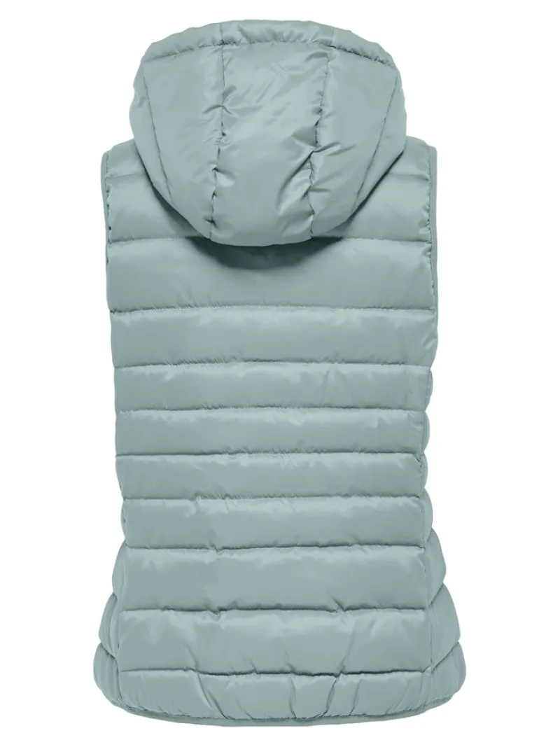 Only Westen*ONLNEWTAHOE HOOD WAISTCOAT OTW NOOS gray mist