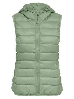 Only Westen*ONLNEWTAHOE HOOD WAISTCOAT OTW NOOS Reseda