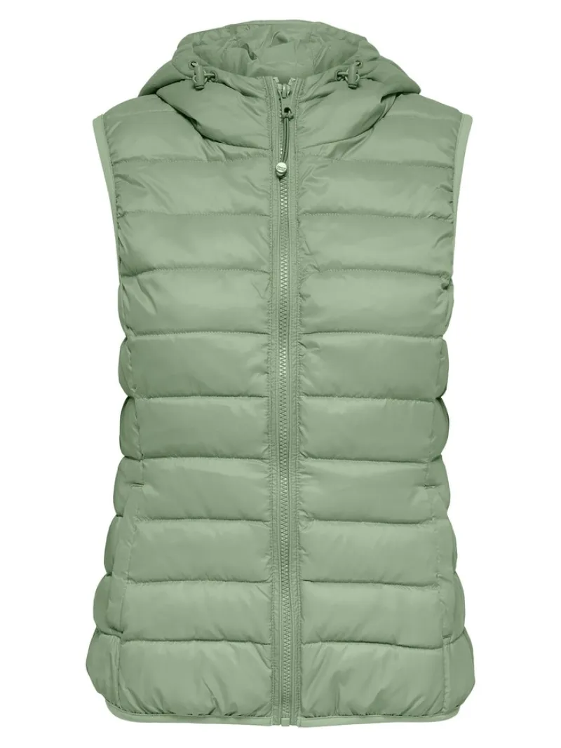 Only Westen*ONLNEWTAHOE HOOD WAISTCOAT OTW NOOS Reseda