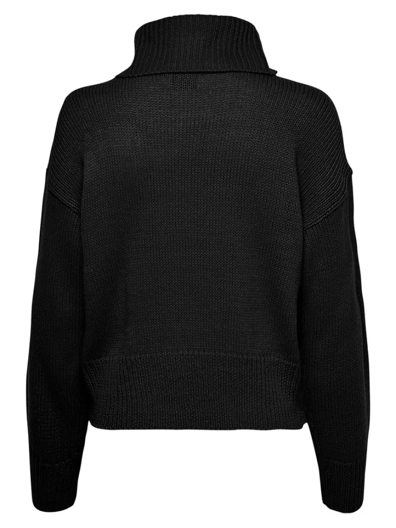 Only Pullover & Sweatshirts*ONLNICOYA L/S COWLNECK PULLOVER KNT Black