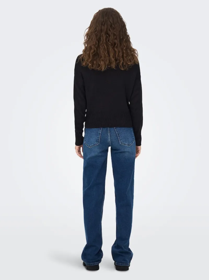 Only Pullover & Sweatshirts*ONLNICOYA L/S COWLNECK PULLOVER KNT Black