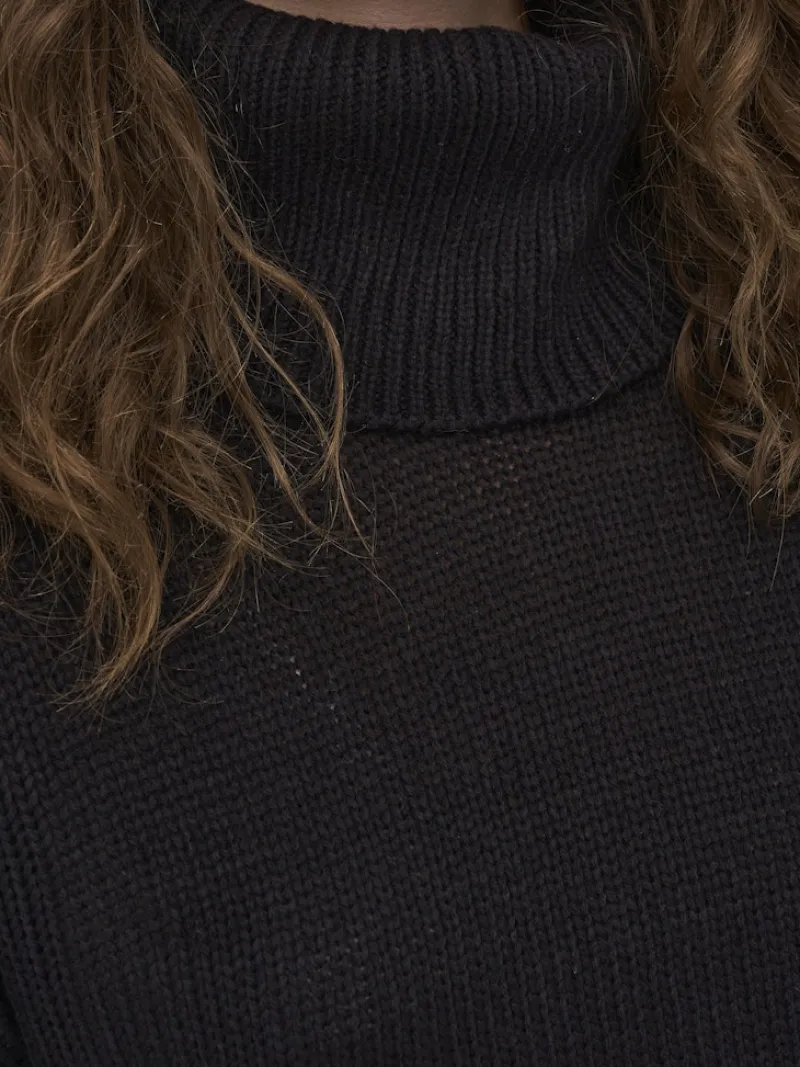 Only Pullover & Sweatshirts*ONLNICOYA L/S COWLNECK PULLOVER KNT Black