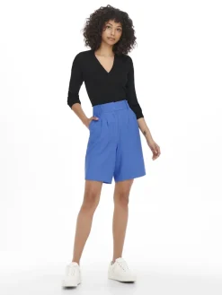 Only Pullover & Sweatshirts*ONLNIMONE LS LIFE POLO PULLOVER CC KNT Black