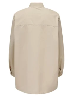 Only Blusen*ONLNORA NEW L/S SHIRT WVN NOOS Nomad
