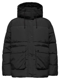 Only Jacken*ONLNORA SHORT PUFFER CC OTW Black