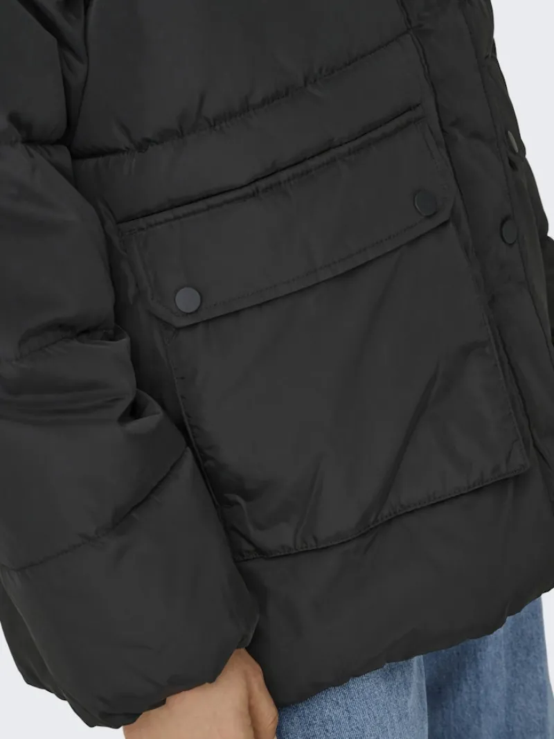 Only Jacken*ONLNORA SHORT PUFFER CC OTW Black