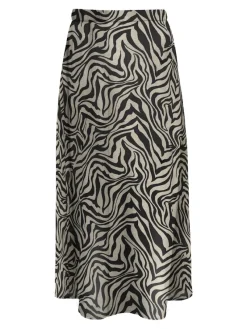 Only Röcke*ONLNOVA LIFE VIS BUTTON SKIRT WVN trench coat