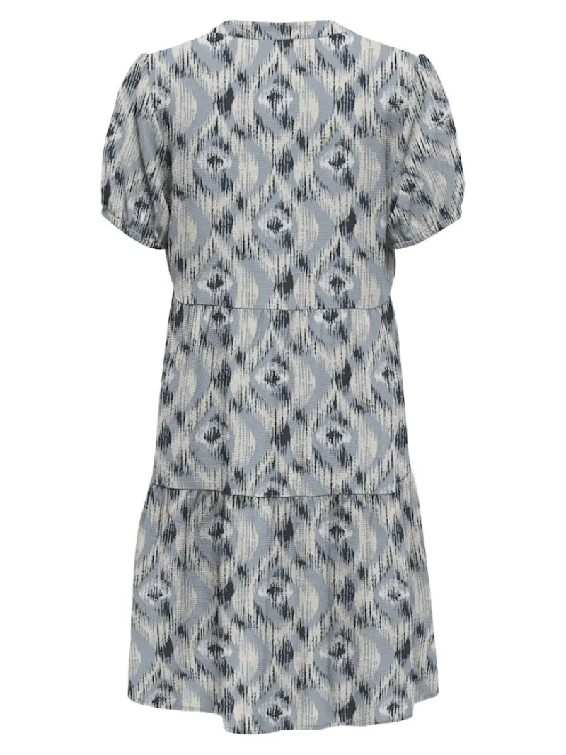 Only Kleider*ONLNOVA LIFE VIS S/S THEA DRESS WVN Faded Denim-414 Isla