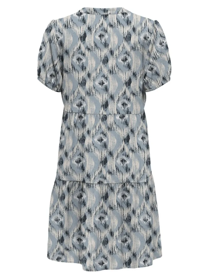 Only Kleider*ONLNOVA LIFE VIS S/S THEA DRESS WVN Faded Denim-414 Isla