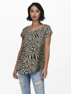 Only Shirts*ONLNOVA LIFE VIS S/S TOP WVN trench coat