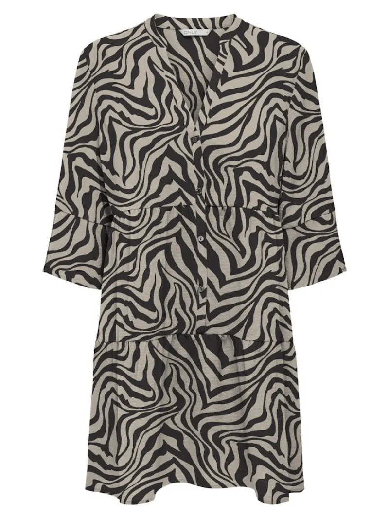 Only Kleider*ONLNOVA LIFE VIS THEA SLEEVE DRESS AOP trench coat