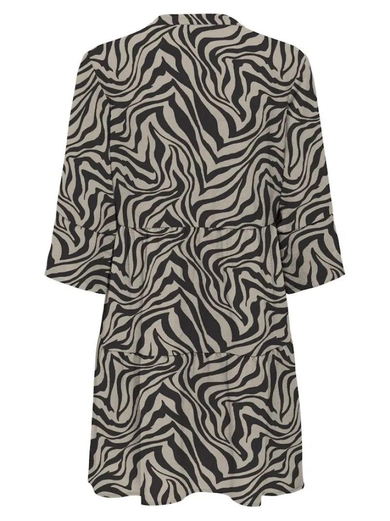 Only Kleider*ONLNOVA LIFE VIS THEA SLEEVE DRESS AOP trench coat