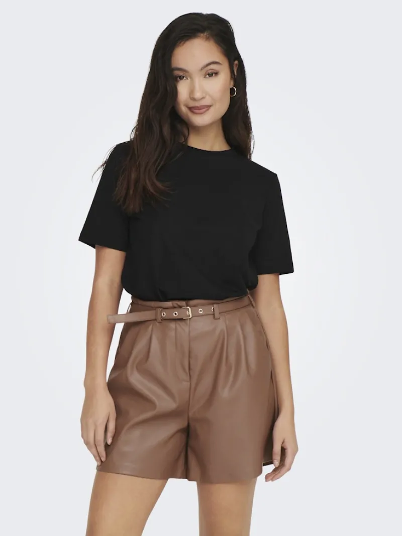 Only Shirts*ONL S/S TEE JRS NOOS Black