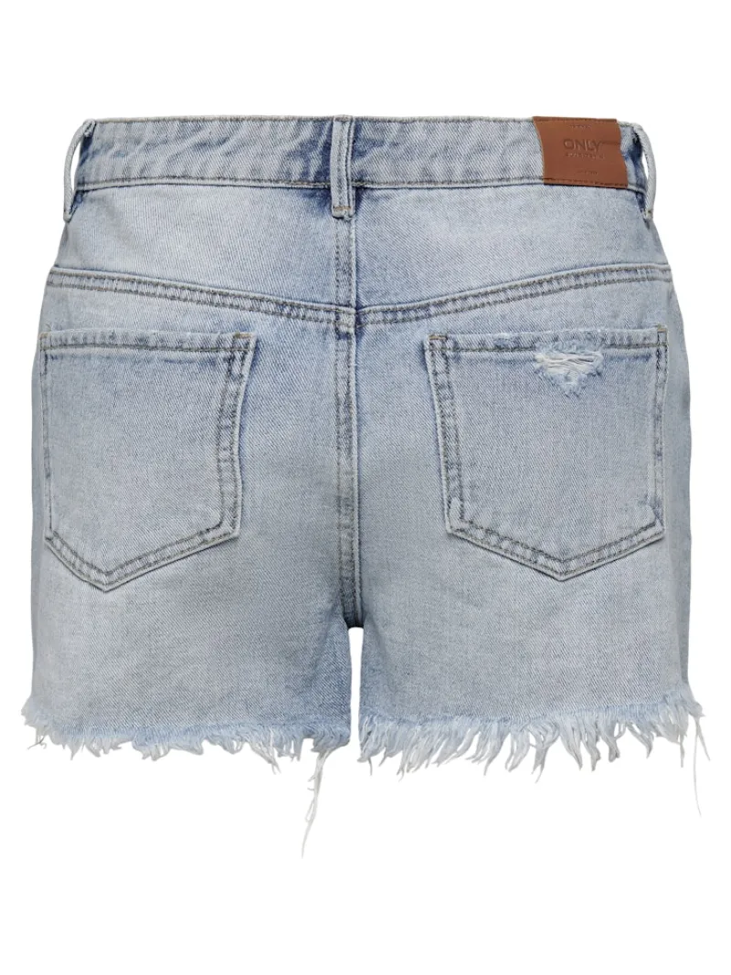 Only Shorts*ONLPACY HW DNM SHORTS NOOS Light Blue Denim