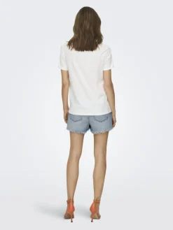 Only Shorts*ONLPACY HW DNM SHORTS NOOS Light Blue Denim